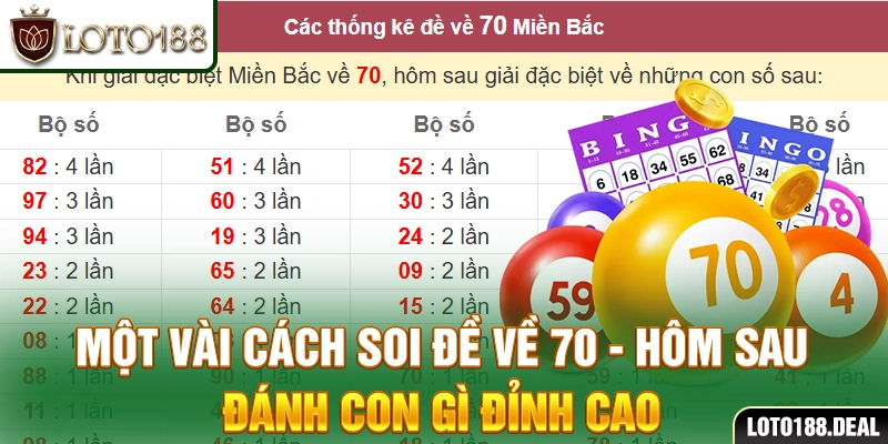 Đề Về 70 Hôm Sau Đánh Con Gì: Cách Chọn Cầu Lô Phù Hợp Một vài cách soi đề về 70 hôm sau đánh con gì đỉnh cao